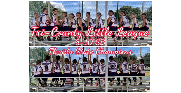 2020 Tri-County 8-10 Sate Champs