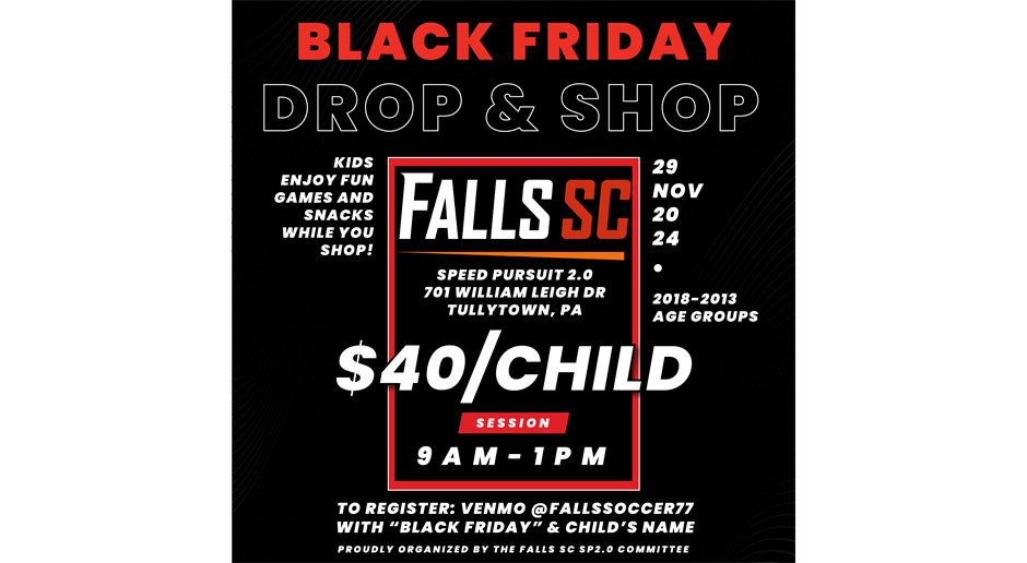 Black Friday Drop & Shop