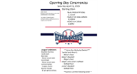 Opening Day Ceremonies - April 15th