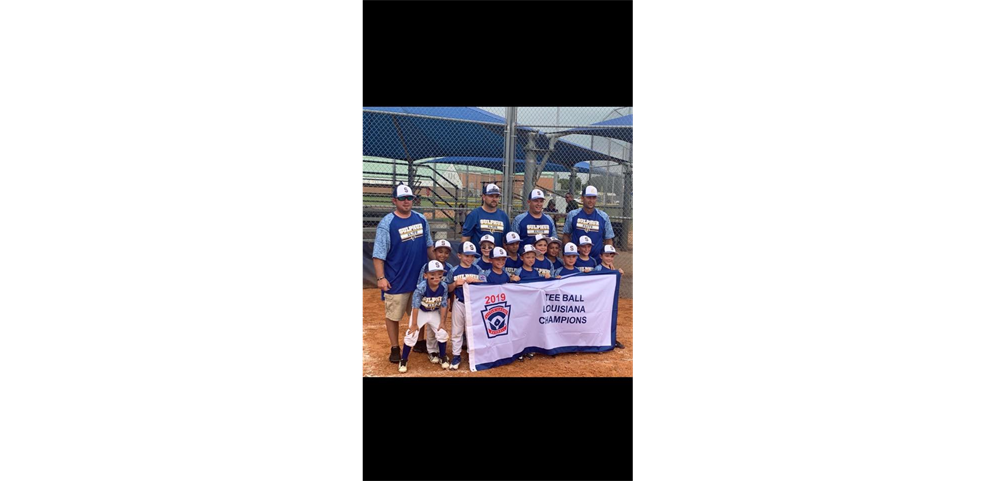 2019 SPAR Tball State Champs
