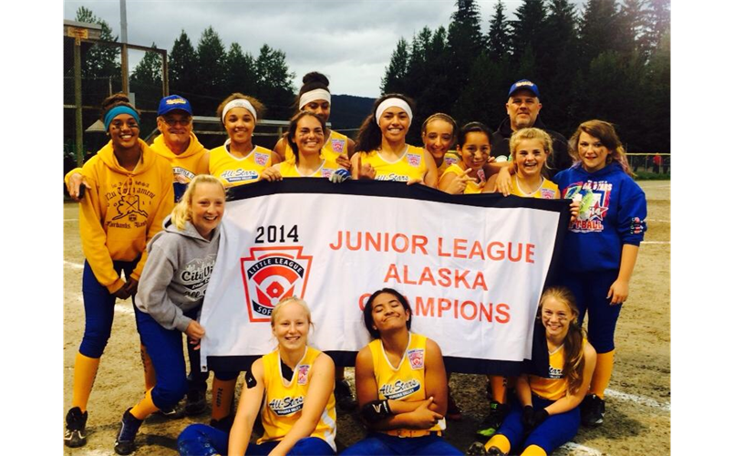 2014 Junior Softball Alaska Champions!