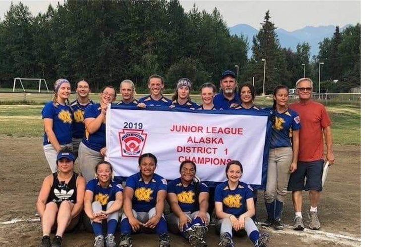 2019 Juniors Softball District One Champions