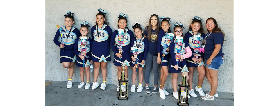 Rookies Cheer Comp Winners