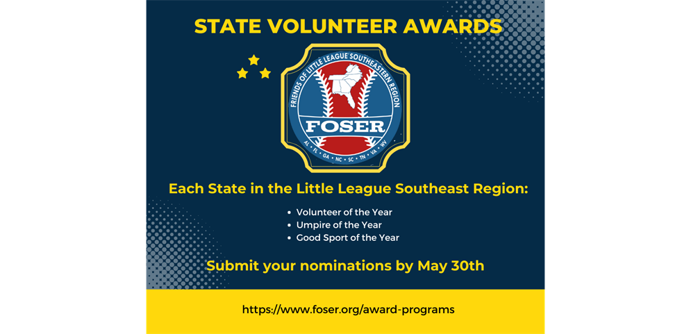 State and Region Volunteer Awards