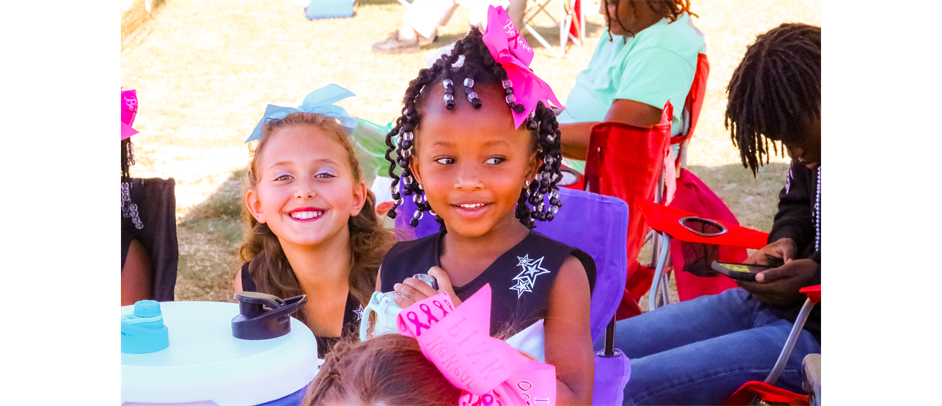 We offer both Football and Cheer participation