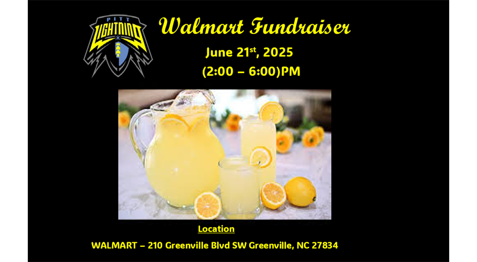 Walmart fundraiser - Click to sign up