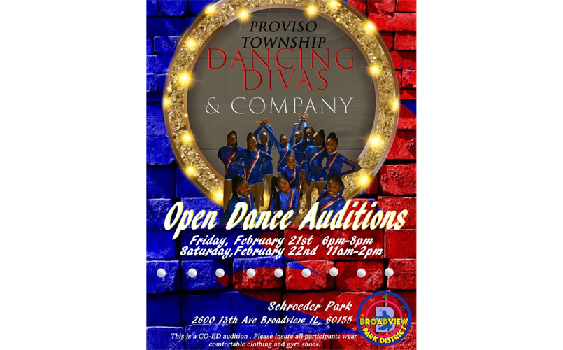 Proviso Township dancing divas Auditions