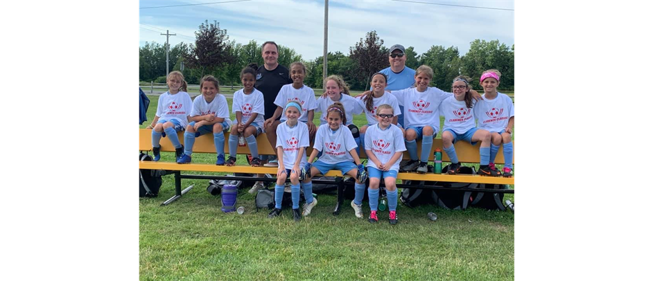 U10 Girls go undefeated at Clarence Tournament 