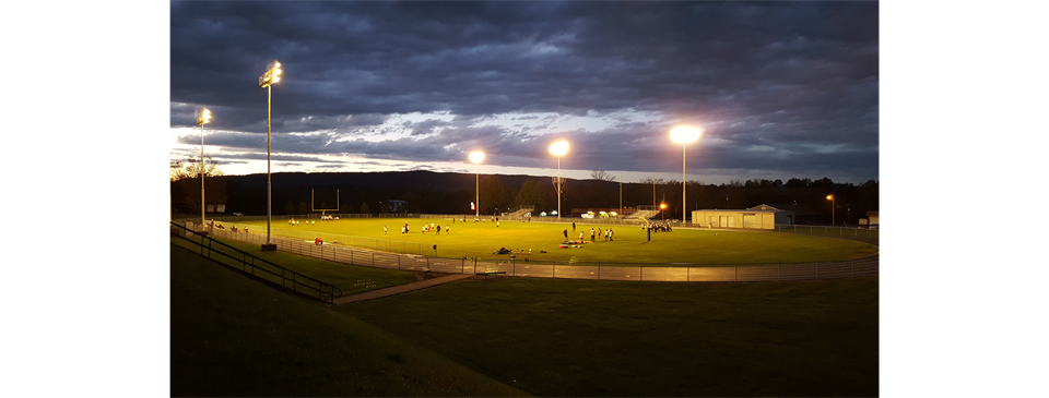 Late fall practice at J. Frank Hillyard