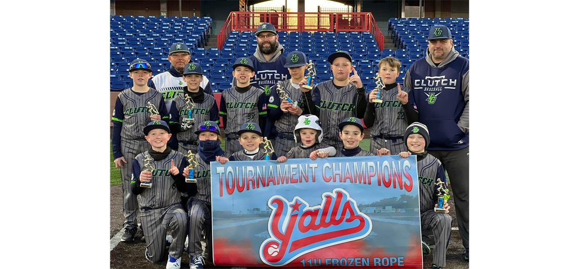 Clutch 11u Champions @ Florence Y’alls Frozen Ropes