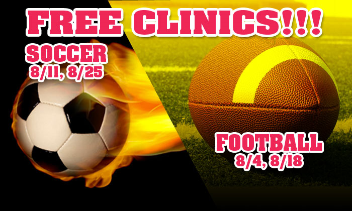FREE CLINICS COMING SOON!