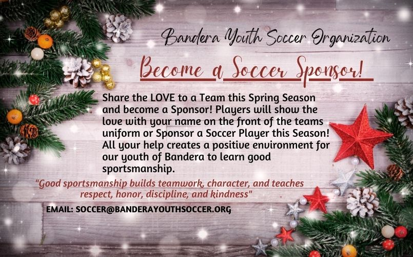 Bandera Youth Soccer Organization > Home