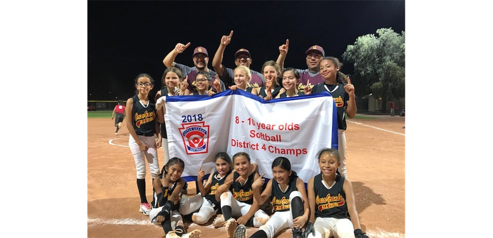 Casa Grande -- 2018 District 4 8/9/10 Softball Champions