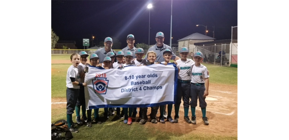 Maricopa -- 2018 8/9/10 District 4 Champions