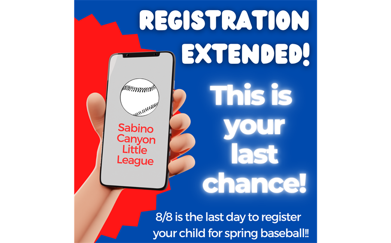 REGISTRATION EXTENDED TO AUG 8! 
