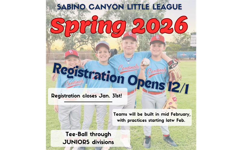 REGISTRATION OPENS 12/1