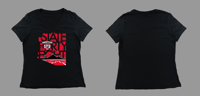 Black State 48 V-Neck