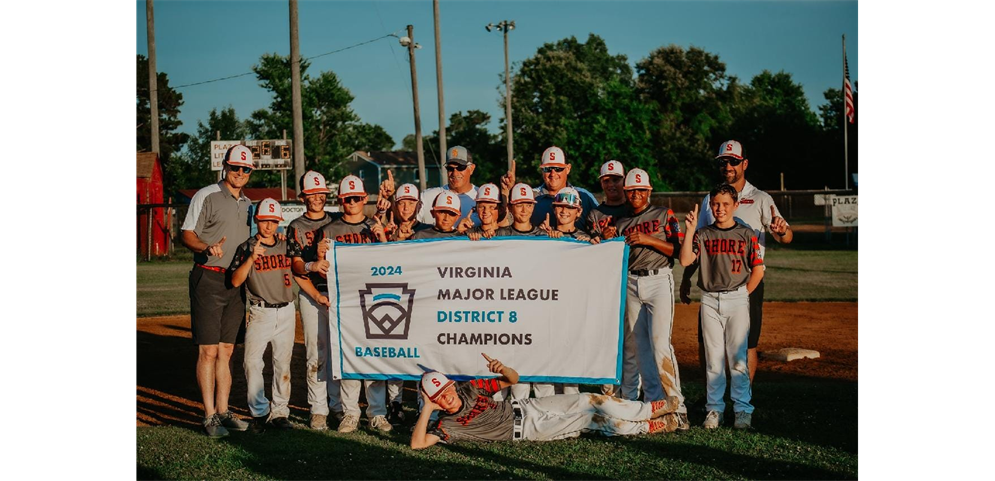 2024 Major Baseball District 8 Champions
