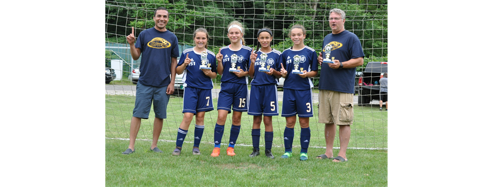 1st Place Win - U14 Richland Comets all Girls Team