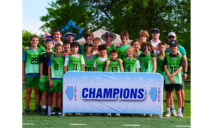 U14 7th grade wins West Suburban Youth Lacrosse Championship