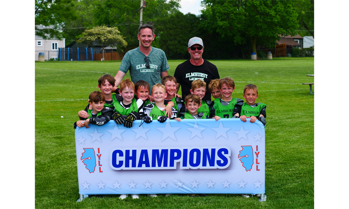 U8 wins West Suburban Youth Lacrosse Championship!