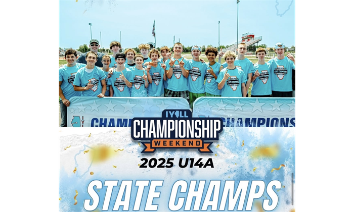 U14 8th grade wins Illinois Youth Lacrosse League State Championship