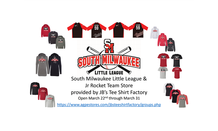 South Milwaukee Jr. Rocket Spiritwear - OPEN March 22!