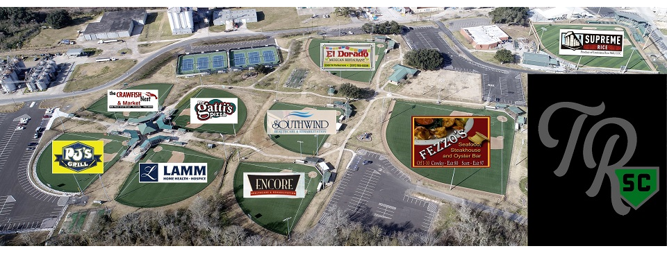 Tony Robichaux Sports Complex Field Map