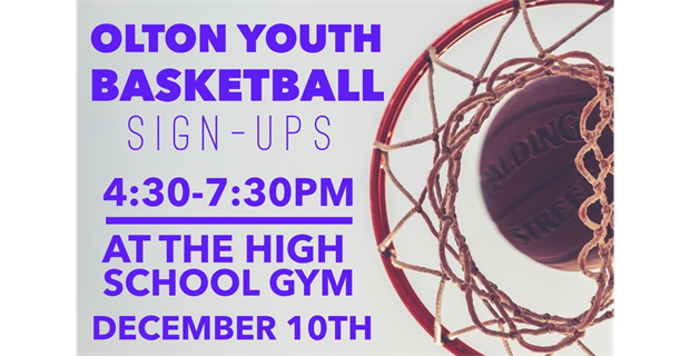 Olton Youth Basketball Signups