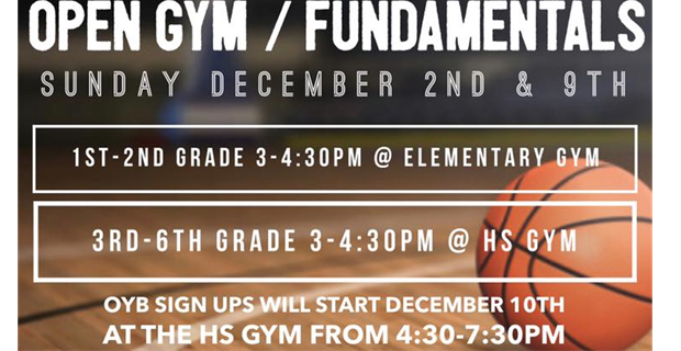 Olton Youth Basketball Fundamentals