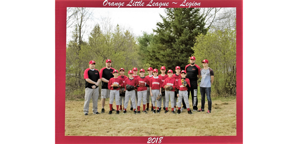 2018 Orange Little League Major League Champions 