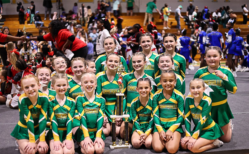 Youth Green Wave Competition Cheer Team