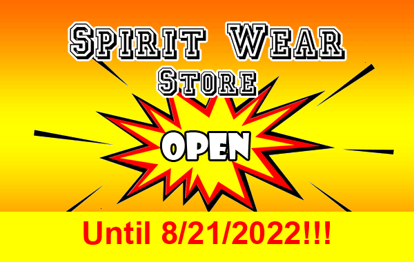 Fall 2022 Spirit Wear Store