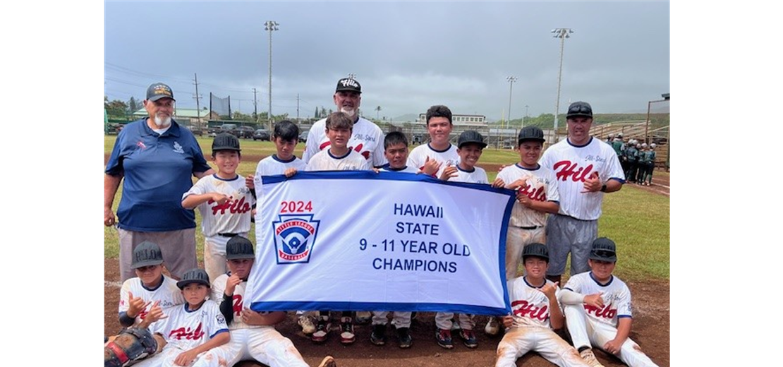 2024   9-11 Hawaii State Champs!