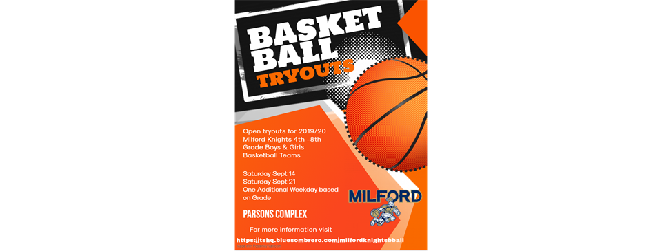 2019 -2020 Milford Knight Tryouts