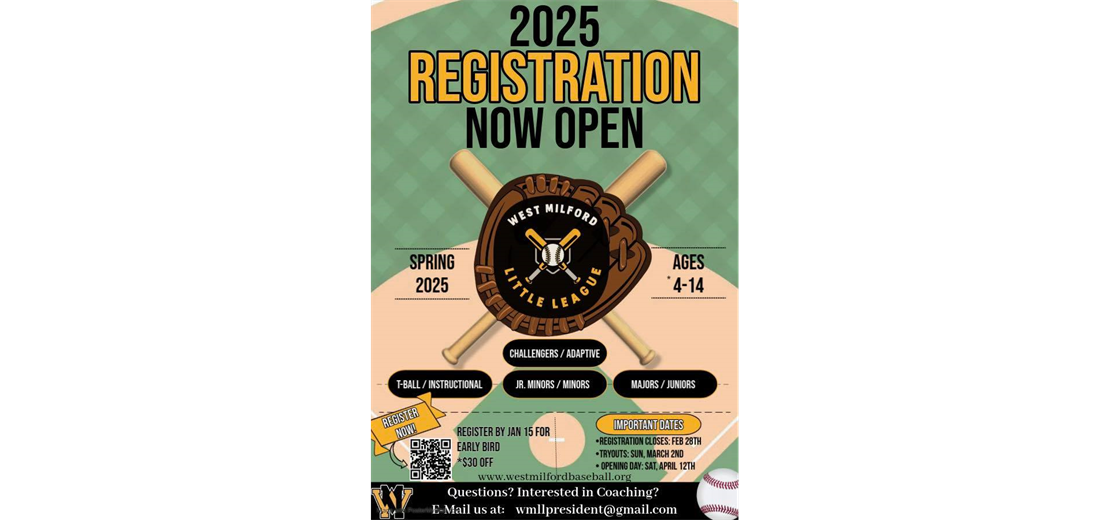 West Milford Little League 2025 Season