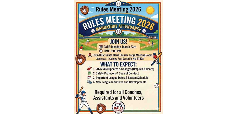 Rules Meeting 3/23/26