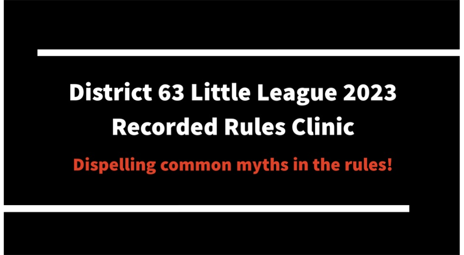 Rules Clinic 