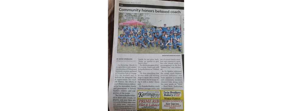 THE COMMUNITY STAND WITH US