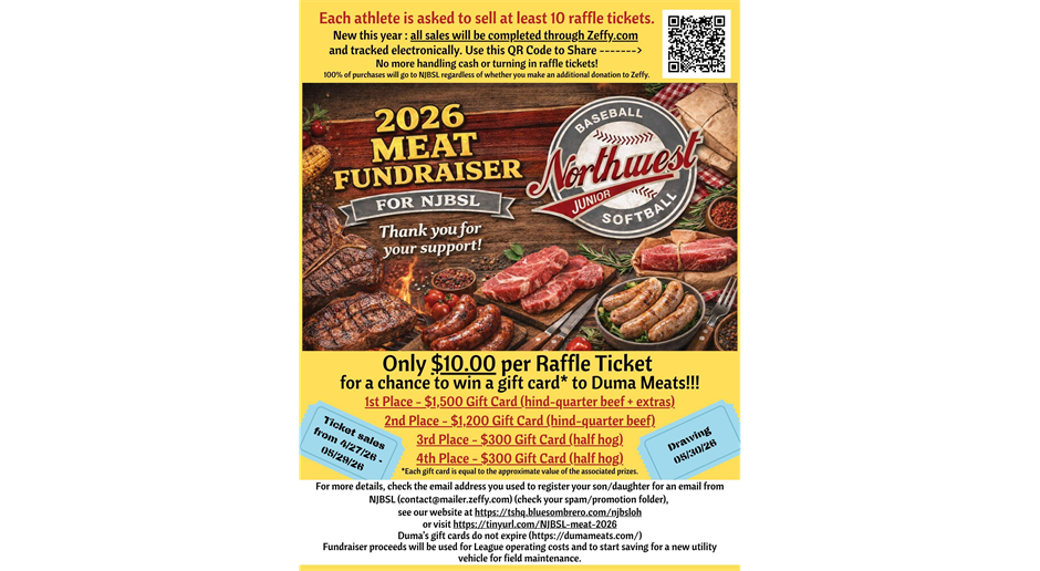 2026 Meat Raffle