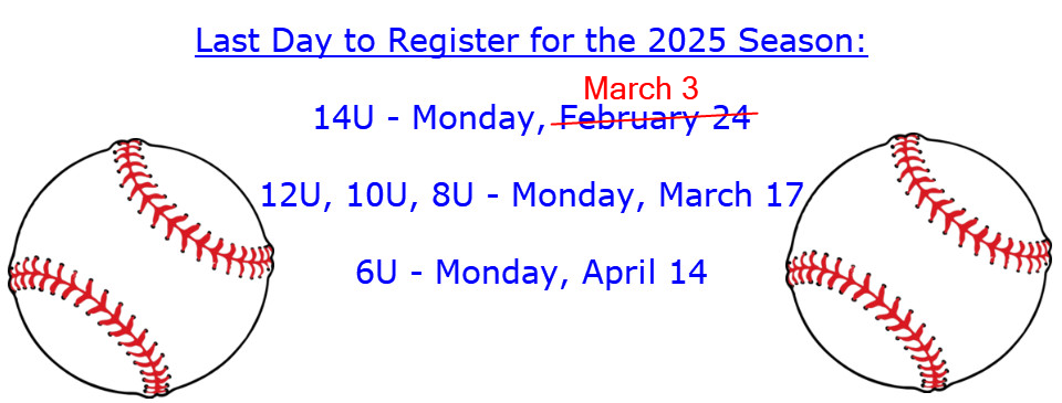 Registration Deadlines