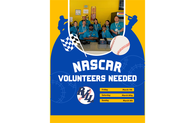 NASCAR Volunteers - THANK YOU!