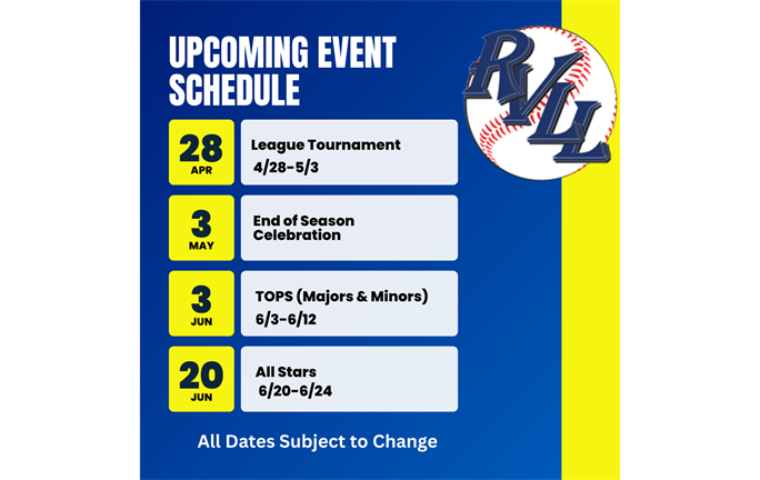 Upcoming Events