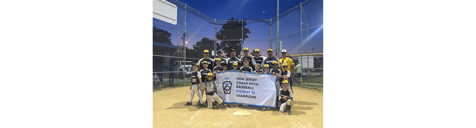 2024 Coach Pitch District 14 Champions