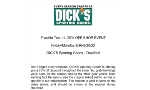 Dick's Sporting Goods FTLL Discount
