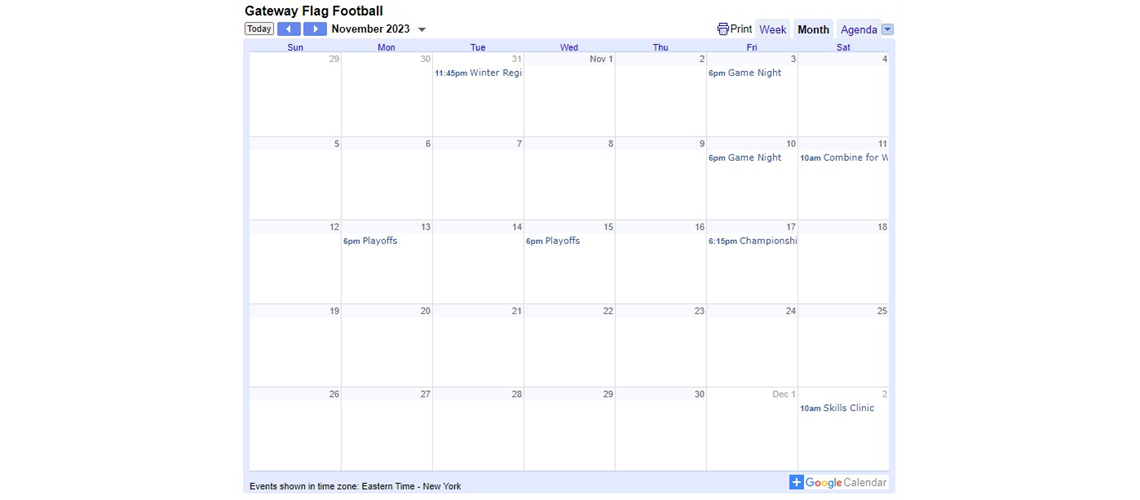 2023-2024 Calendar