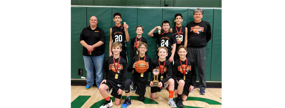 6th Grade Boys - 1st Place Champs
