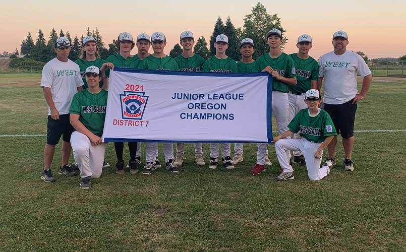 Junior Baseball District 7 Champions 2021