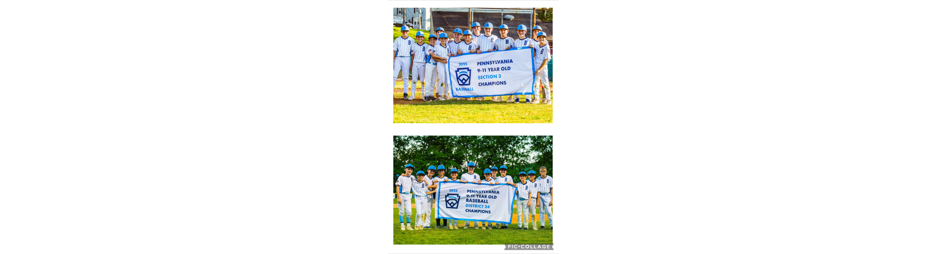 9-10-11 District 24 and Section 3 CHAMPIONS