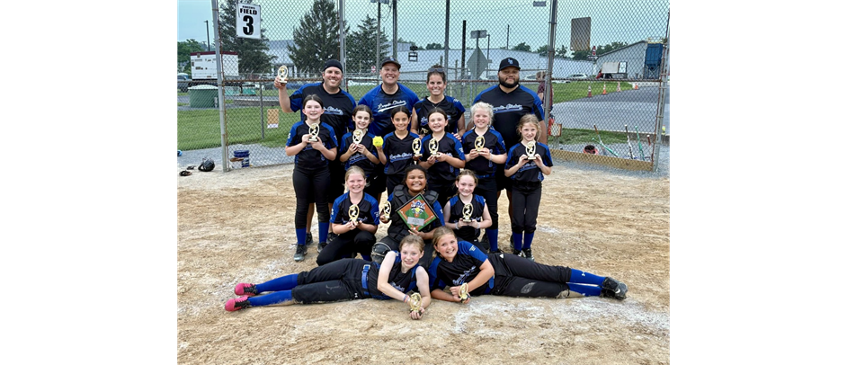 2025 10U Minors Champions: L-S Blue